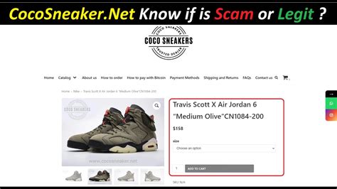 cocos sneakers net scam.